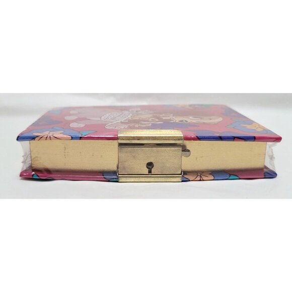 Vintage Disney Lady & The Tramp Hardcover Locking Diary Journal NOS - RARE - Picture 4 of 8